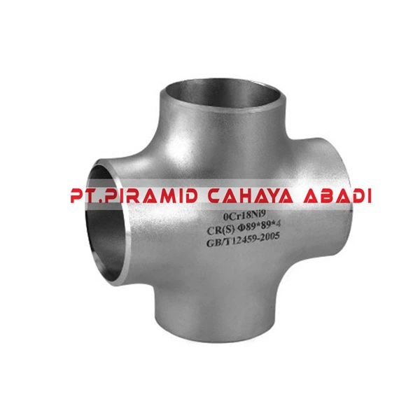 PIRAMID CAHAYA ABADI Tee Cross Stainless Steel